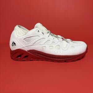 Nike ACG Air Exploraid White Red Shoes FJ1920-101 Size 8.5 Men